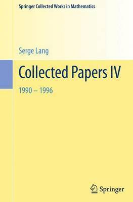 Collected Papers IV 1