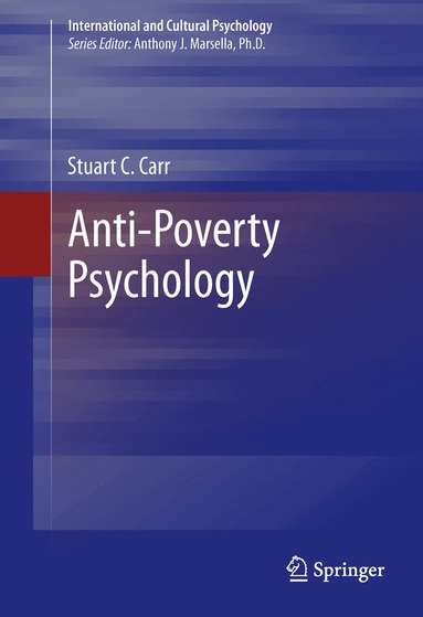 Stuart C. Carr - Anti-Poverty Psychology, Inbunden