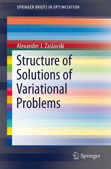 bokomslag Structure of Solutions of Variational Problems