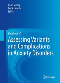 bokomslag Handbook of Assessing Variants and Complications in Anxiety Disorders