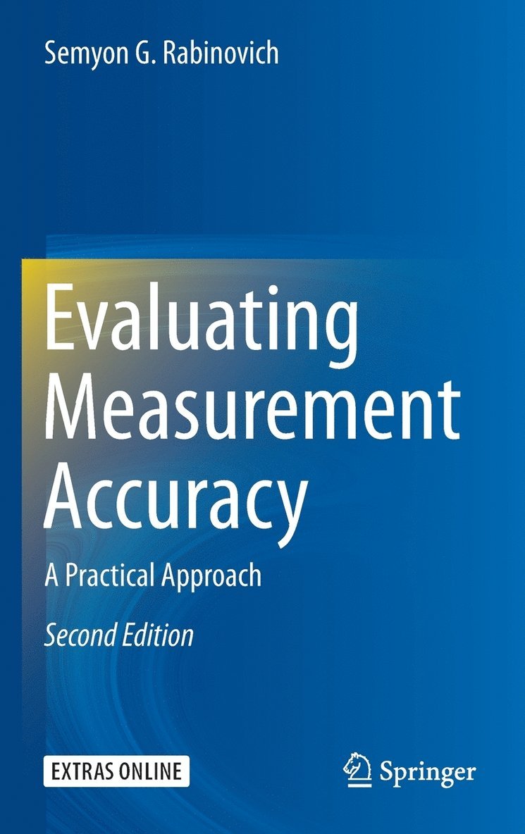 Semyon G Rabinovich, Semyon G. Rabinovich - Evaluating Measurement Accuracy, Inbunden
