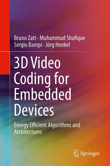 bokomslag 3D Video Coding for Embedded Devices