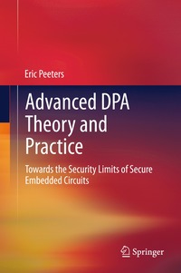 bokomslag Advanced DPA Theory and Practice