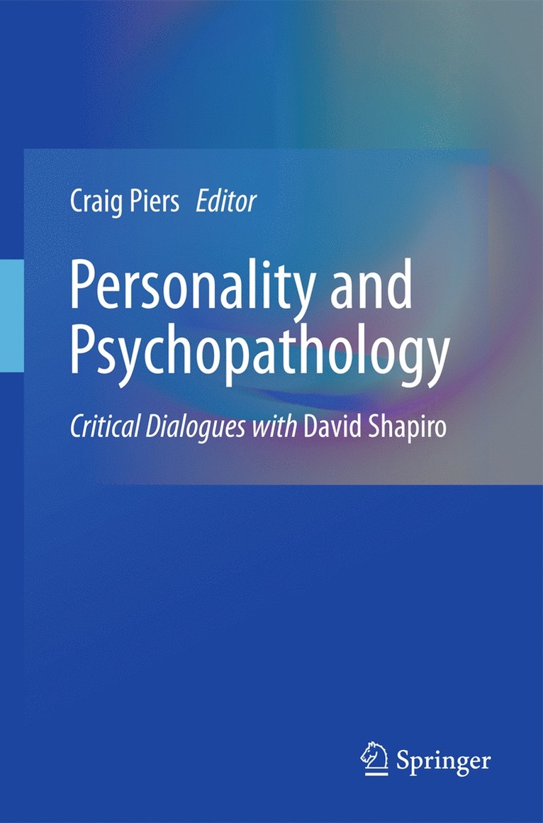 Craig Piers - Personality and Psychopathology, Häftad
