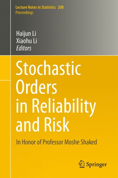 bokomslag Stochastic Orders in Reliability and Risk