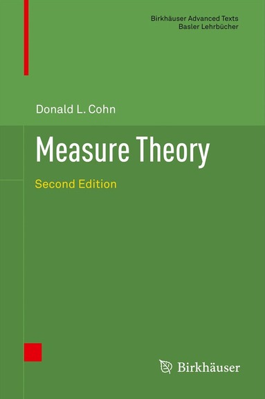 Donald L. Cohn - Measure Theory, Inbunden