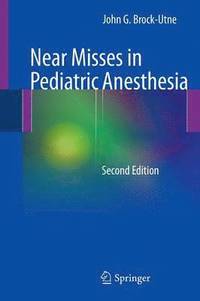 bokomslag Near Misses in Pediatric Anesthesia