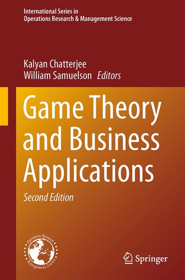 bokomslag Game Theory and Business Applications