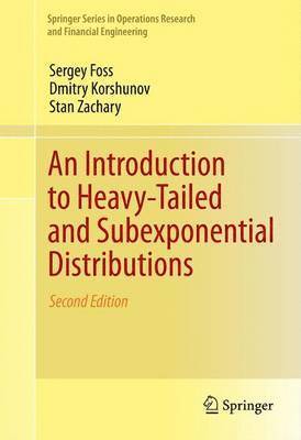 bokomslag An Introduction to Heavy-Tailed and Subexponential Distributions