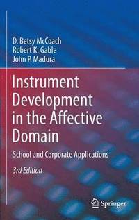 bokomslag Instrument Development in the Affective Domain