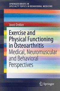 bokomslag Exercise and Physical Functioning in Osteoarthritis