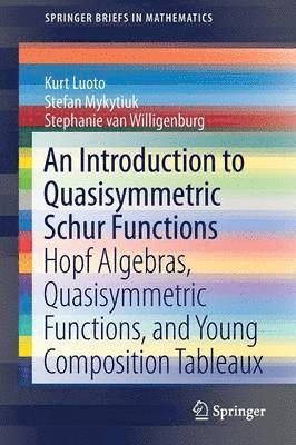 Kurt Luoto, Stefan Mykytiuk, Stephanie van Willigenburg, Stephanie van Willigenburg - Introduction to Quasisymmetric Schur Functions, Häftad