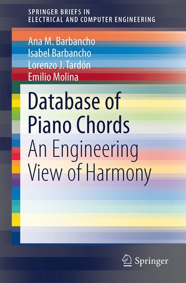 bokomslag Database of Piano Chords