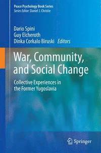 bokomslag War, Community, and Social Change