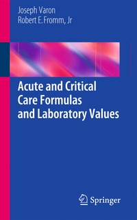 bokomslag Acute and Critical Care Formulas and Laboratory Values