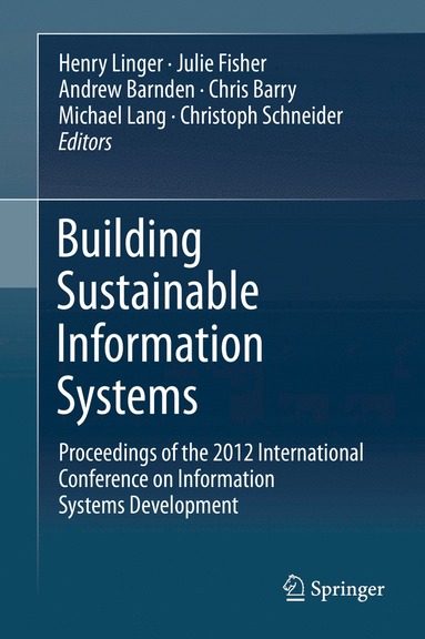 bokomslag Building Sustainable Information Systems