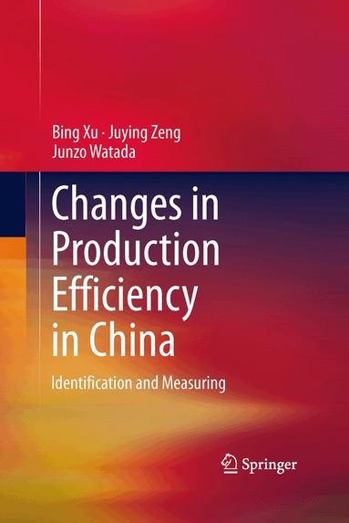 Bing Xu, Juying Zeng, Junzo Watada - Changes in Production Efficiency in China, Inbunden
