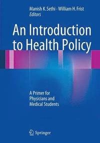 bokomslag An Introduction to Health Policy