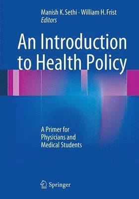 bokomslag An Introduction to Health Policy