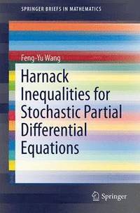 bokomslag Harnack Inequalities for Stochastic Partial Differential Equations