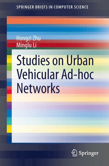 bokomslag Studies on Urban Vehicular Ad-hoc Networks