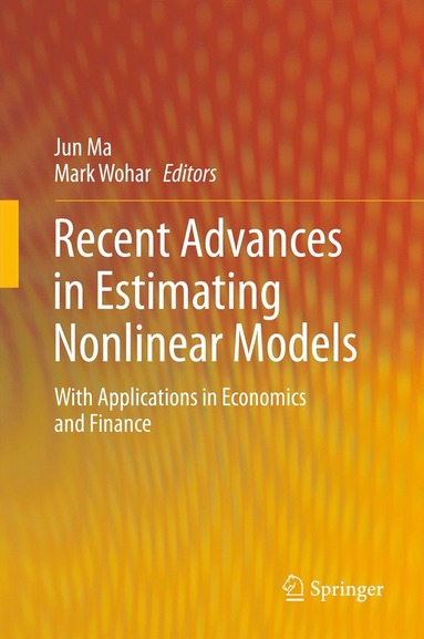 bokomslag Recent Advances in Estimating Nonlinear Models