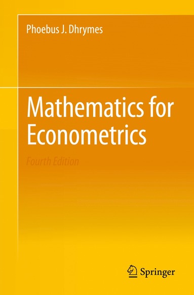 bokomslag Mathematics for Econometrics