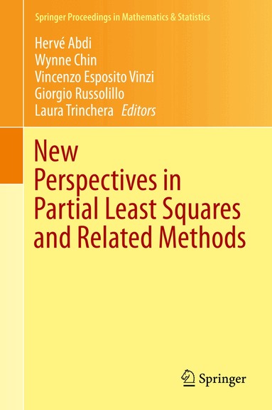 Herve Abdi, Wynne W. Chin, Vincenzo Esposito Vinzi, Giorgio Russolillo, Laura Trinchera - New Perspectives in Partial Least Squares and Related Methods, Inbunden