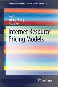 bokomslag Internet Resource Pricing Models