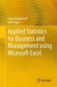 bokomslag Applied Statistics for Business and Management using Microsoft Excel