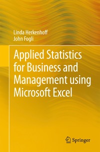 bokomslag Applied Statistics for Business and Management using Microsoft Excel