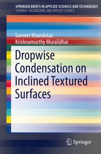 bokomslag Dropwise Condensation on Inclined Textured Surfaces