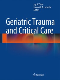 bokomslag Geriatric Trauma and Critical Care