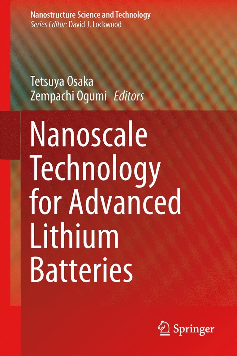 Tetsuya Osaka, Zempachi Ogumi - Nanoscale Technology for Advanced Lithium Batteries, Inbunden