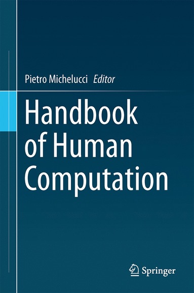 bokomslag Handbook of Human Computation