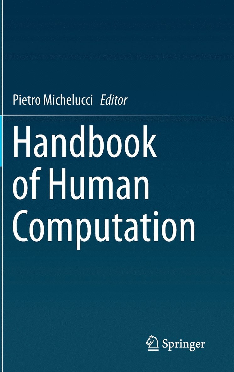 Pietro Michelucci - Handbook of Human Computation, Inbunden