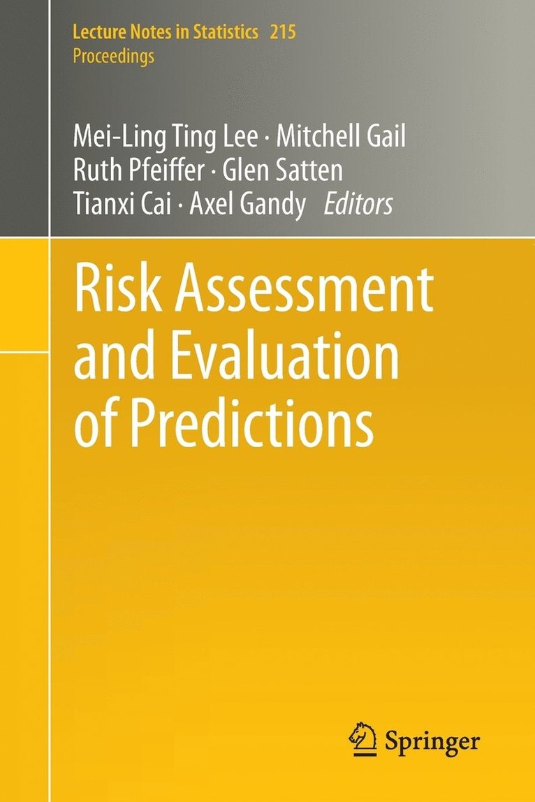 Risk Assessment and Evaluation of Predictions 1