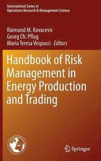 bokomslag Handbook of Risk Management in Energy Production and Trading