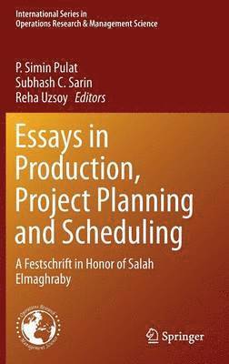 Essays in Production, Project Planning and Scheduling 1