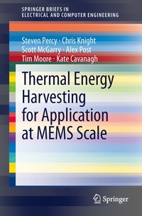 bokomslag Thermal Energy Harvesting for Application at MEMS Scale