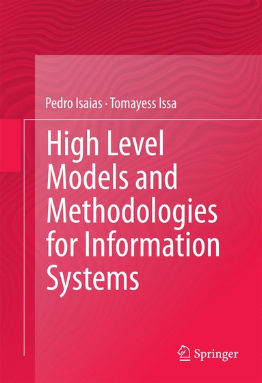 bokomslag High Level Models and Methodologies for Information Systems