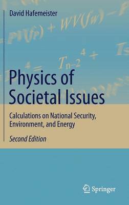 bokomslag Physics of Societal Issues