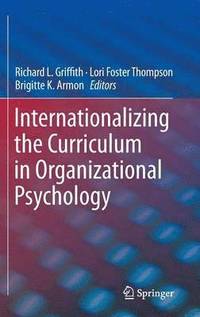 bokomslag Internationalizing the Curriculum in Organizational Psychology