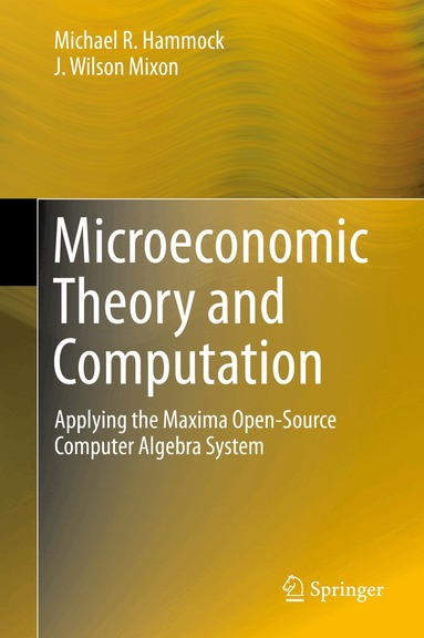 Michael R. Hammock, J. Wilson Mixon - Microeconomic Theory and Computation, Inbunden