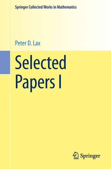 bokomslag Selected Papers I