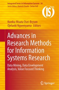 bokomslag Advances in Research Methods for Information Systems Research