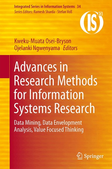 Kweku-Muata Osei-Bryson, Ojelanki Ngwenyama - Advances in Research Methods for Information Systems Research, Inbunden