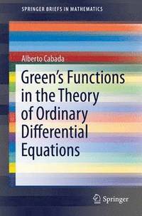 bokomslag Greens Functions in the Theory of Ordinary Differential Equations