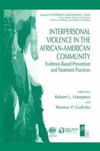 bokomslag Interpersonal Violence in the African-American Community