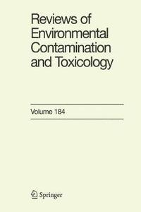 bokomslag Reviews of Environmental Contamination and Toxicology 184